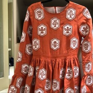 Agua Bendita Linen Papaya Riviera M